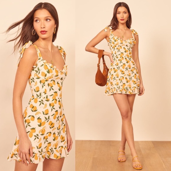 Reformation Dresses & Skirts - Reformation Christine Dress Lemonade 🍋